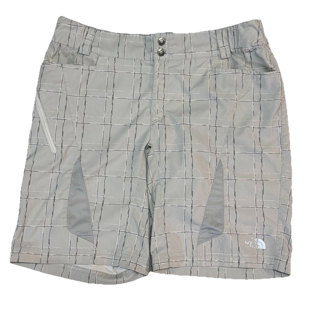 The North Face Women's Dusties Bike Cycling Shorts Gray Size M Reflective